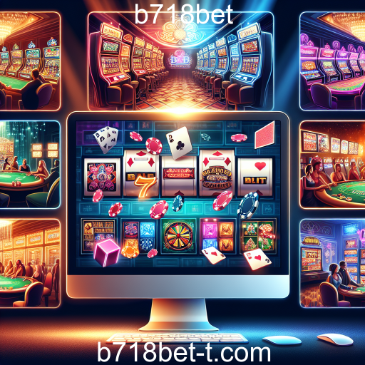 Explorando o Mundo dos Jogos Online no b718bet